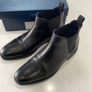 Cole Haan Men’s black Wagner boot, size 9.5M